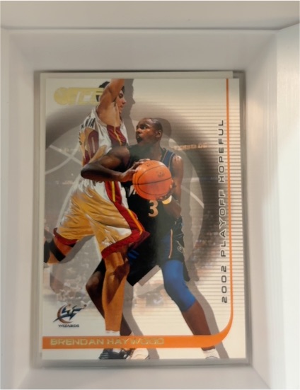 2002-03 Topps #119 Brendan Haywood — front