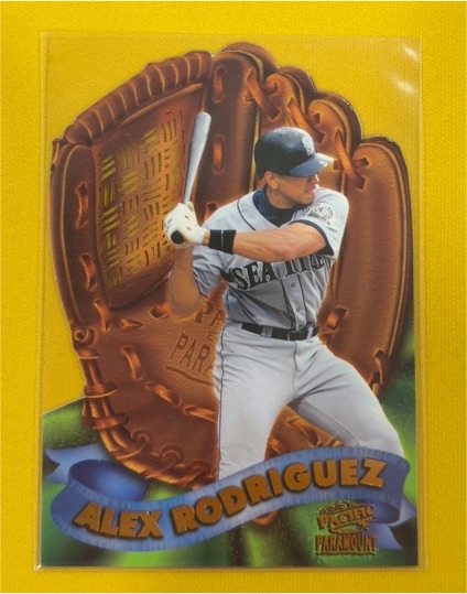1998 Pacific Paramount #17 Alex Rodriguez Fielder's Choice — front