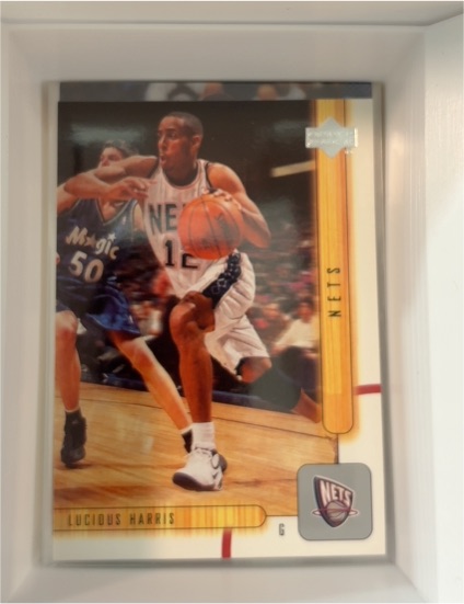 2001-02 Upper Deck #109 Lucious Harris — front