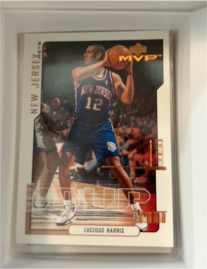 2000-01 Upper Deck MVP #109 Lucious Harris — front