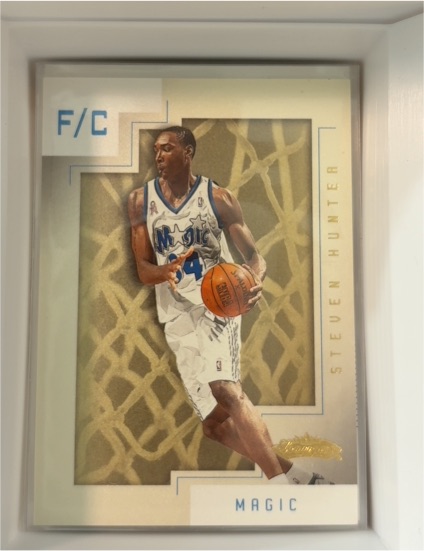 2001-02 Fleer Showcase #114 Steven Hunter — front