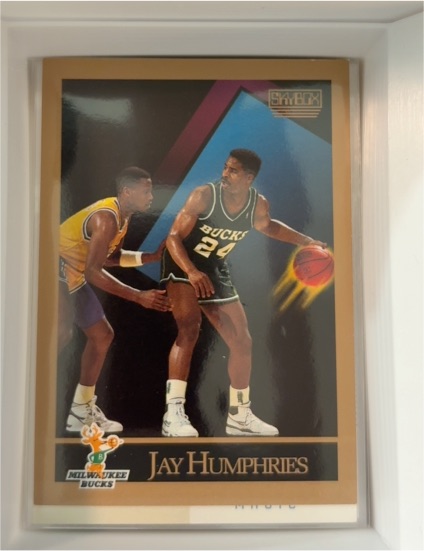 1990-91 SkyBox #158 Jay Humphries — front