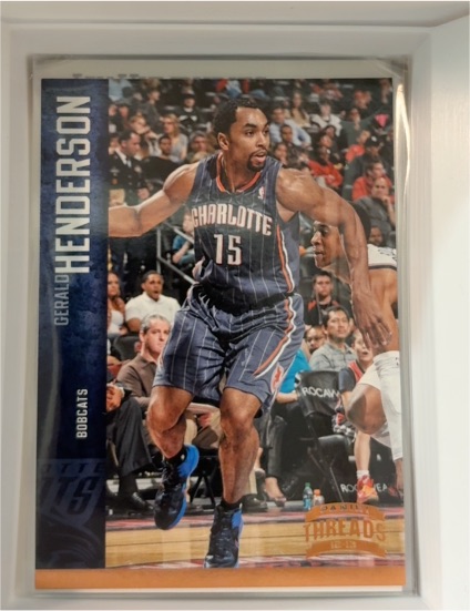 2012-13 Panini Threads #13 Gerald Henderson — front