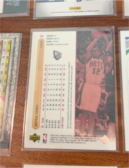 1996 Upper Deck #109 Luscious Harris — front