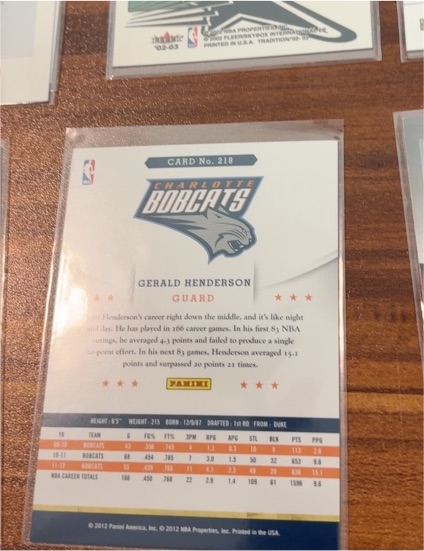 2009-10 Panini Prestige #212 Gerald Henderson — front