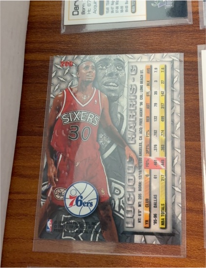 1996-97 Fleer Metal #200 Derrick Coleman — front