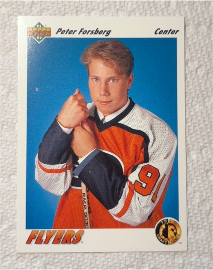 1991-92 Upper Deck #64 Peter Forsberg — front