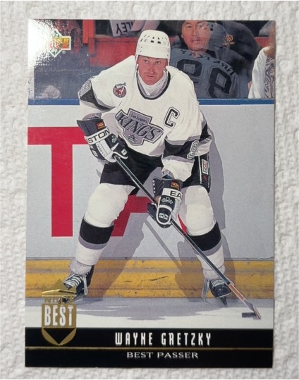 1993-94 Upper Deck NHL's Best #HB9 Wayne Gretzky — front