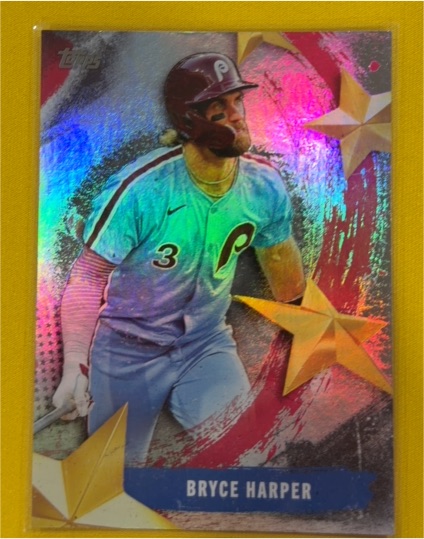 2025 Topps Series 1 Stars of MLB #SMLB-3 Bryce Harper — front