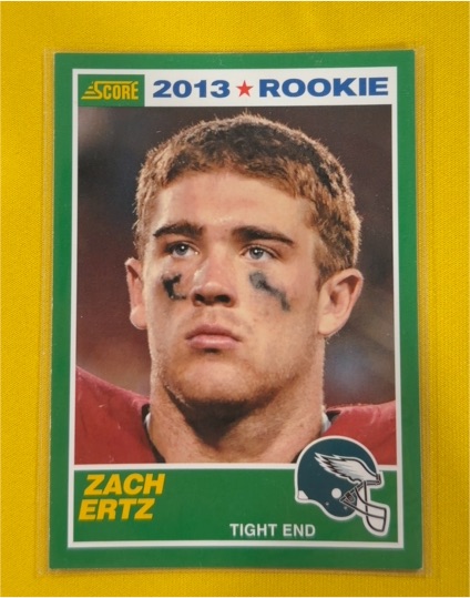 2013 Panini Score #439 Zach Ertz Rookie — front