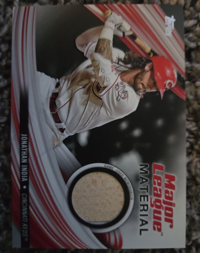 2023 Topps Major League Material #MLM-JI Jonathan India — front