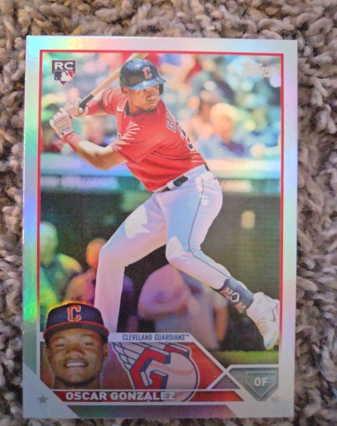 2023 Topps Series 1 #119 Oscar Gonzalez — front