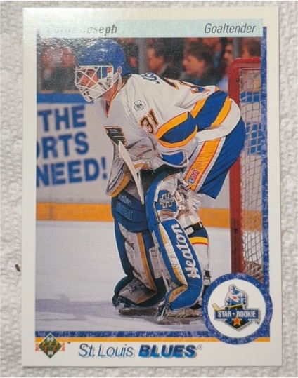 1990-91 Upper Deck #175 Curtis Joseph — front