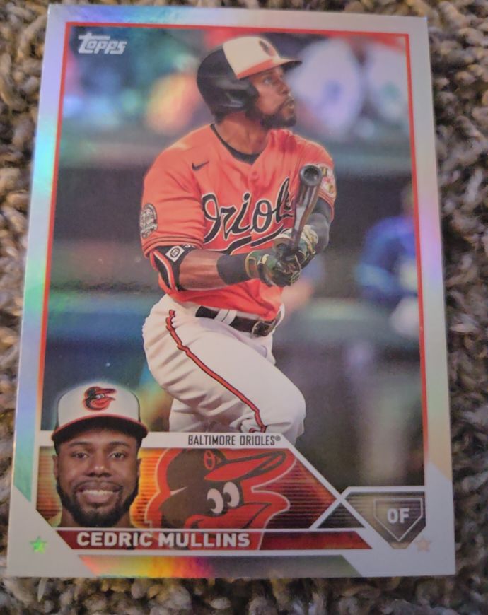 2023 Topps Series 1 #317 Cedric Mullins — front