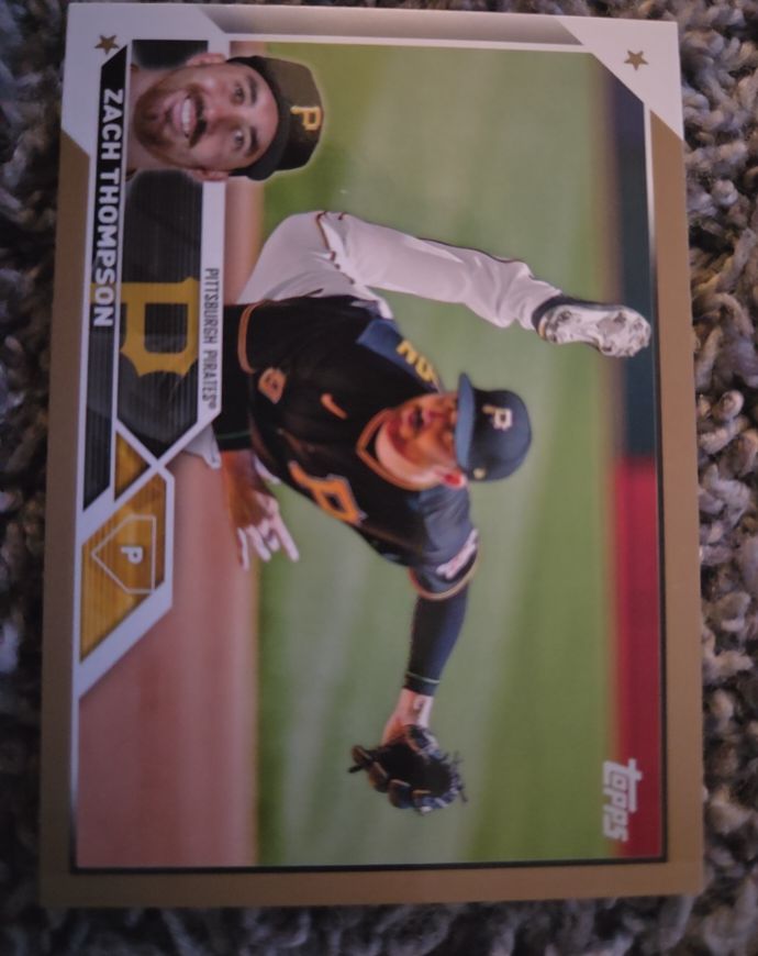 2023 Topps Series 1 #2 Zach Thompson — front