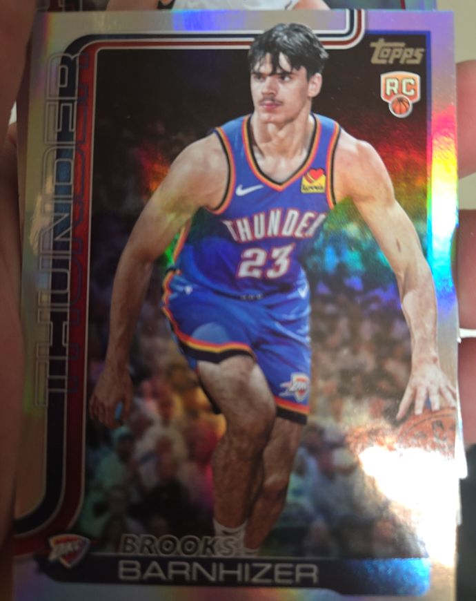 2025-26 Topps Basketball #245 Brooks Barnhizer — front