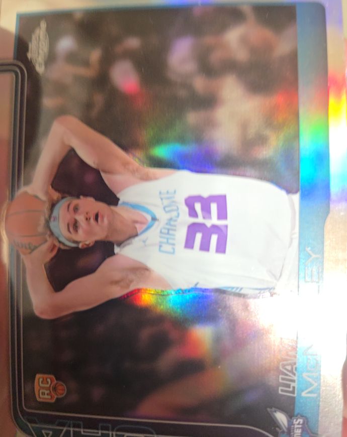 2025-26 Topps Chrome #279 Liam McNeeley — front