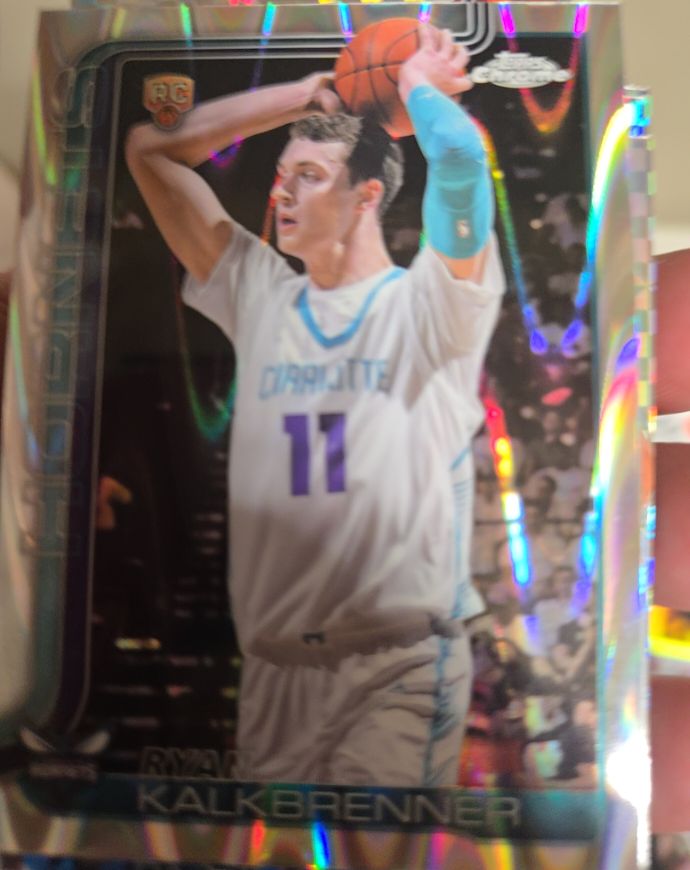 2025-26 Topps Chrome #284 Ryan Kalkbrenner — front