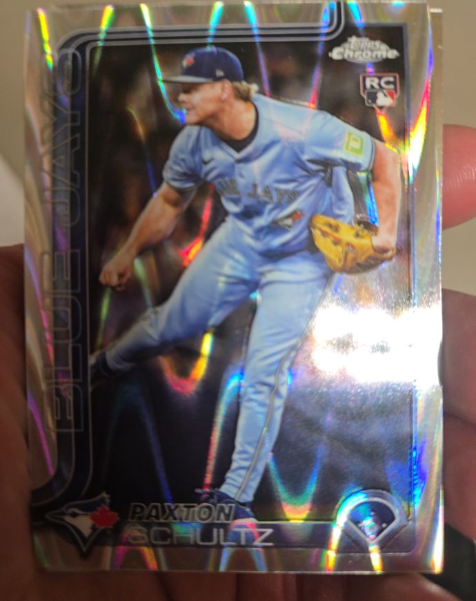 2025 Topps Chrome Update #USC101 Paxton Schultz — front