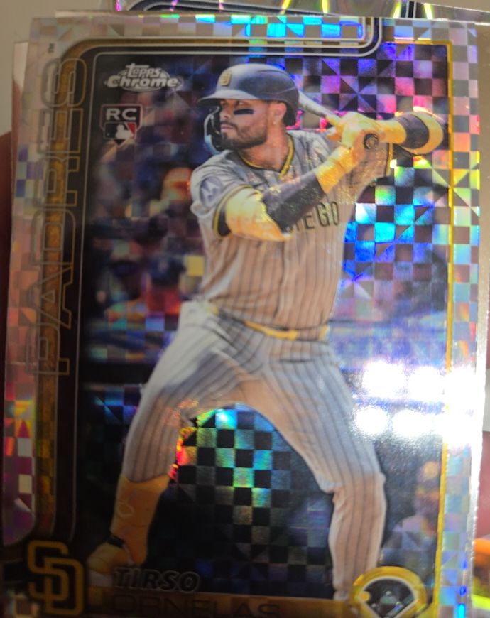 2025 Topps Chrome Update #USC139 Tirso Ornelas — front