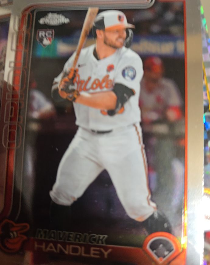 2025 Topps Chrome Update #USC58 Maverick Handley — front