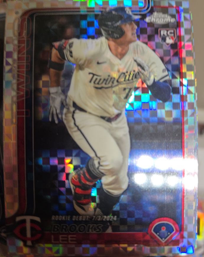2025 Topps Chrome Update #USC6 Brooks Lee — front