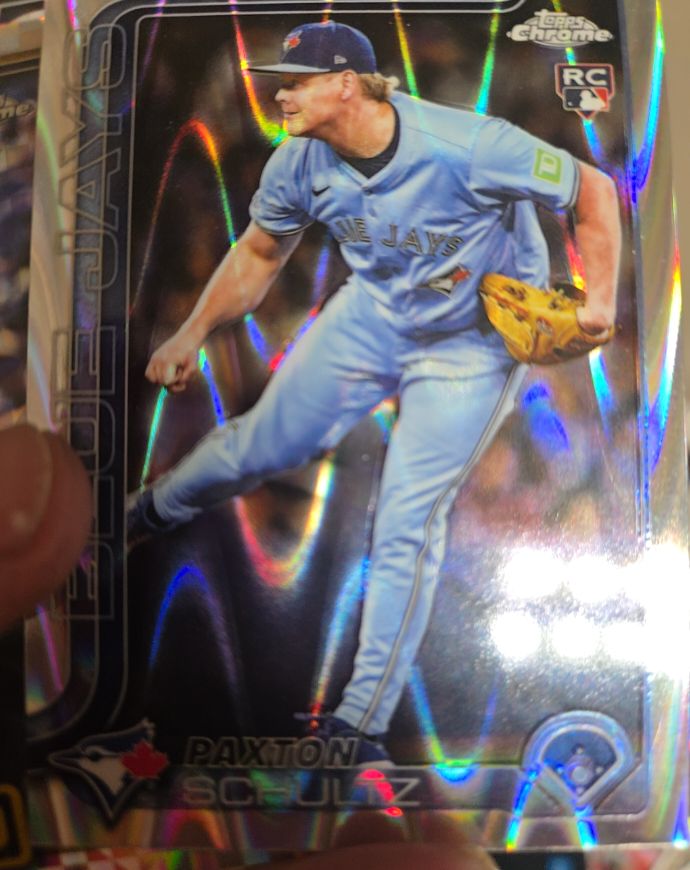 2025 Topps Chrome Update Series #USC101 Paxton Schultz — front