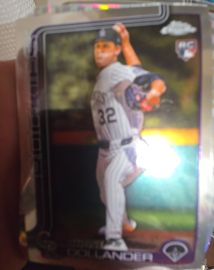 2025 Topps Chrome Update #USC18 Chase Dollander — front