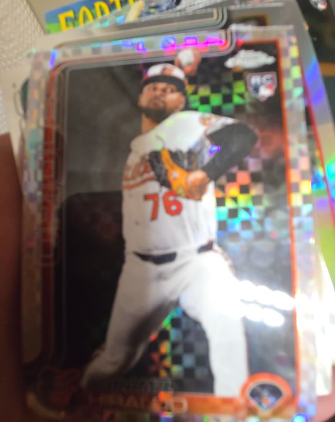 2025 Topps Chrome Update Series #USC78 Yaramil Hiraldo — front