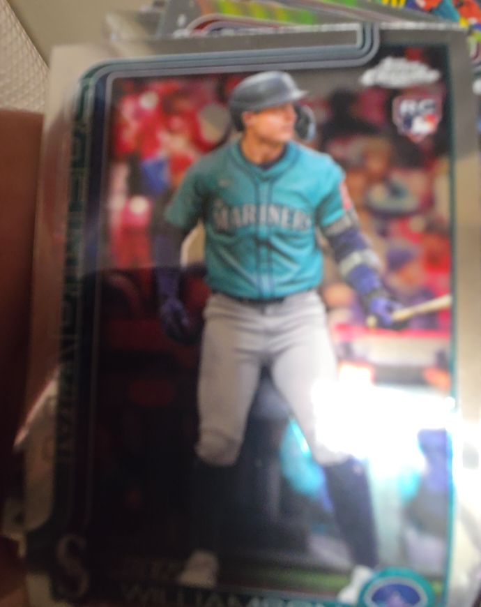 2025 Topps Chrome Update #USC168 Ben Williamson — front