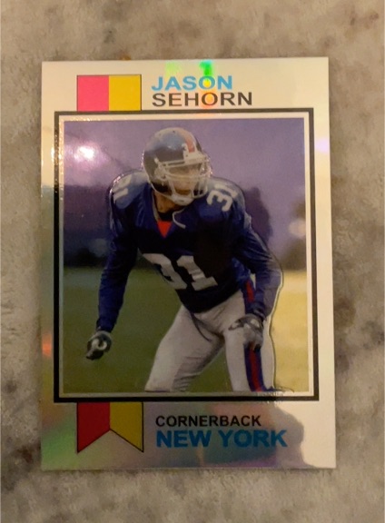 2023 Topps Composite #1973-20 Jason Sehorn — front