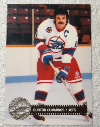 1991-92 Pro Set Platinum #290 Burton Cummings — front