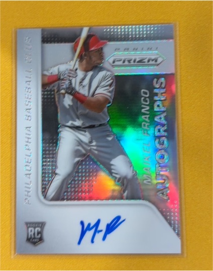 2015 Panini Prizm #47 Maikel Franco — front