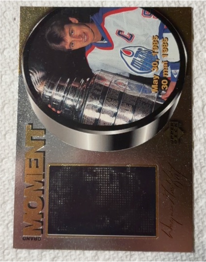1998-99 Upper Deck McDonald's Grand Moments #M4 Wayne Gretzky — front