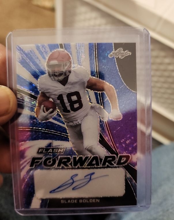 2022 Leaf Flash Forward #FF-SB1 Slade Bolden — front