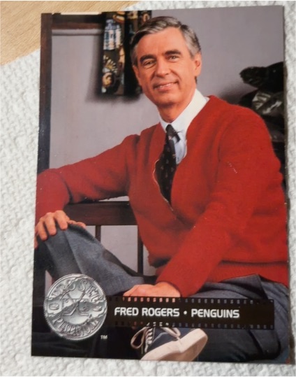 1991-92 Pro Set Platinum #297 Fred Rogers — front