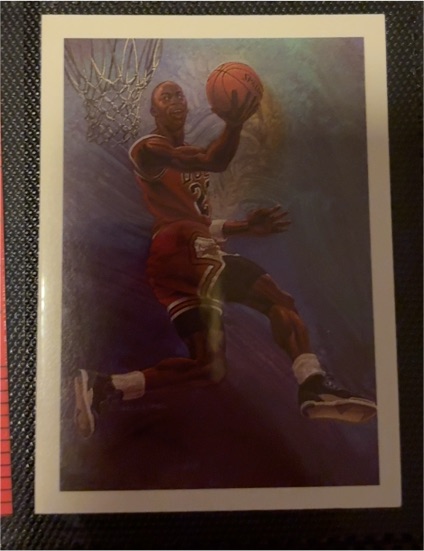 1990-91 NBA Hoops #358 Michael Jordan — front