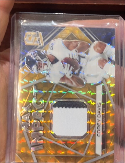 2019 Panini Spectra Max Impact #MI Corey Davis — front