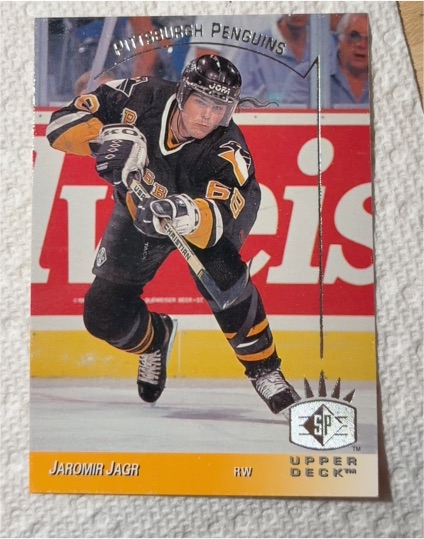 1993-94 Upper Deck SP #121 Jaromir Jagr — front