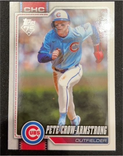 2026 Topps Series 1 #196 Pete Crow-Armstrong — front