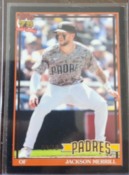 2026 Topps Series 1 #T91-78 Jackson Merrill — front
