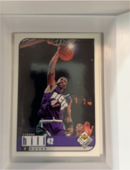 1998 Upper Deck Choice #81 Tyrone Hill — front