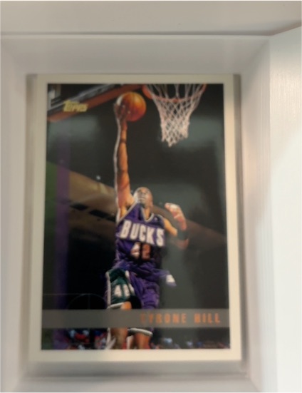 1997-98 Topps #205 Tyrone Hill — front