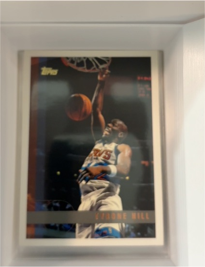 1997-98 Topps #44 Tyrone Hill — front