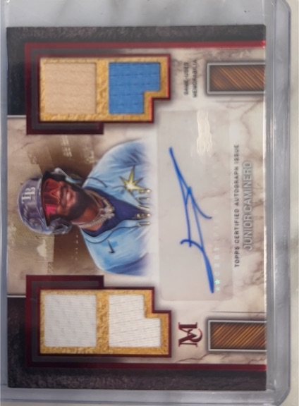 2025 Topps Museum Collection #SPQRA-JC Junior Caminero — front