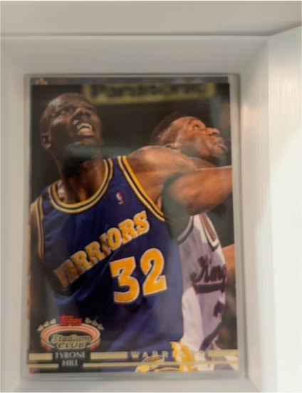 1992-93 Topps Stadium Club #42 Tyrone Hill — front
