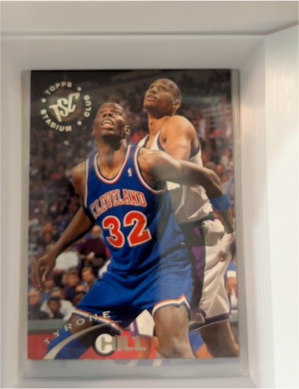1994-95 Topps Stadium Club #15 Tyrone Hill — front
