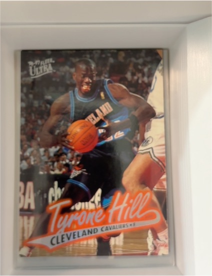 1996-97 Fleer Ultra #165 Tyrone Hill — front