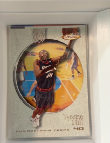 2000-01 Fleer Futures #22 Tyrone Hill — front