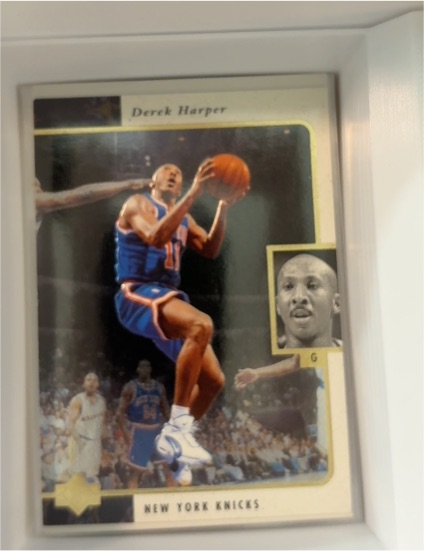 1995-96 Upper Deck SP #89 Derek Harper — front